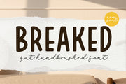 Breaked Font