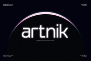 TRT Artnik – Modern Geometric Sans Serif Typeface