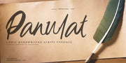 Panulat - Loose Handwriting Typeface