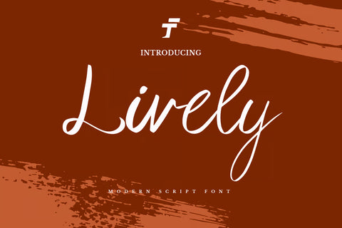 Lively - Script Font