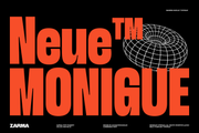 Monigue - Condensed Sans Font