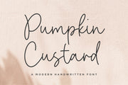 Pumpkind Custard Font