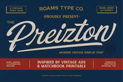 Preizton Font Pairs