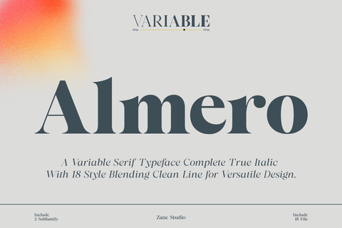Almero Serif Family