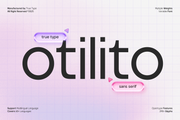 TT Otilito Sans Font Family
