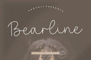 Bearline is a Casual Monoline Script Font