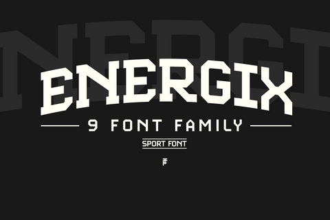 Energix - Sport Font