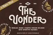 Vonder - Vintage Sans Serif Font - Pixel Surplus