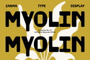 Myolin - Sans Serif Font