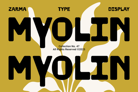 Myolin - Sans Serif Font