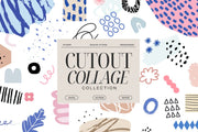 Abstract Collage Bundle 4 in 1