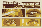 Punk Threshold Generator - Photoshop Action + Gradient Maps - Pixel Surplus