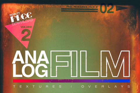 FREE Analog Film Textures & Overlays Vol. 2