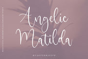 Angelic Matilda is a Beautiful Modern Calligraphy Font