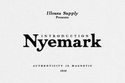 Nyemark - Serif Typeface