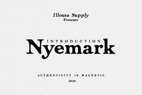 Nyemark - Serif Typeface