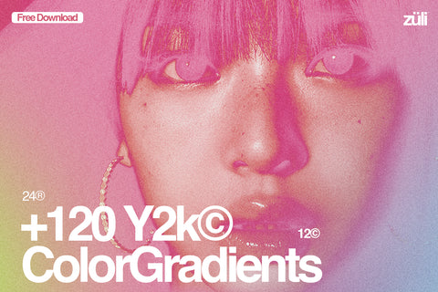 +120 Y2k Color Gradients
