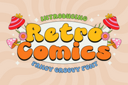 Retro Comics - Groovy Font