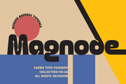 Magnode – Modern Geometric Font - Pixel Surplus