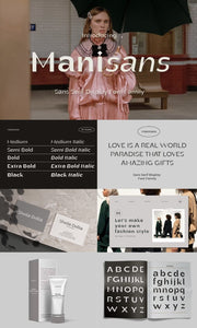 Font Bundle - Sans Series