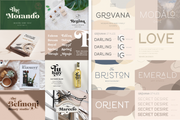 The Modern Font Bundle