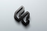 3D App Icon Logo Mockups - 12 Scenes