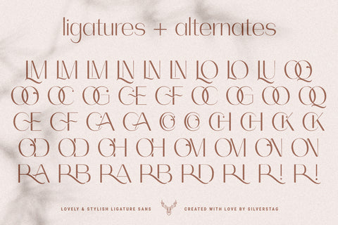 Celine - Chic Ligature Sans & Extras