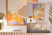 Abstract Collage Bundle 4 in 1