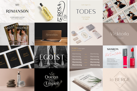 The Modern Font Bundle