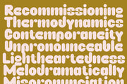 Caprifig - Bold & Rounded Typeface - Pixel Surplus