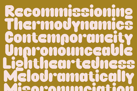 Caprifig - Bold & Rounded Typeface - Pixel Surplus