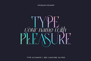 Dream Type Bundle - 4 creative fonts - Pixel Surplus