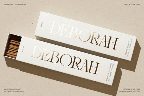 Amelie Fierce - Display Serif Font - Pixel Surplus
