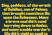 Caprifig - Bold & Rounded Typeface - Pixel Surplus