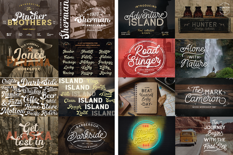 The Modern Font Bundle