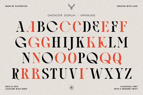 French Voyager - Chic Ligature Serif