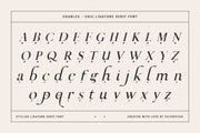 Charles - Chic Ligature Serif Font