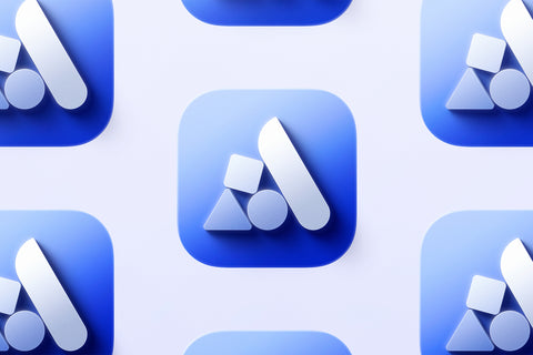 3D App Icon Logo Mockups - 12 Scenes