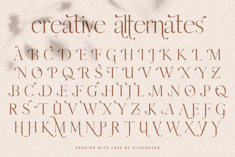 Esther - Stylish Ligature Serif Font