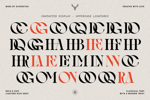 French Voyager - Chic Ligature Serif