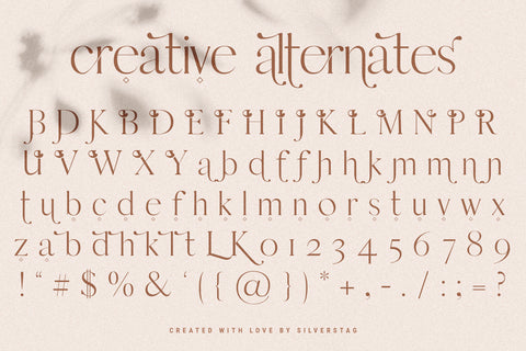 Esther - Stylish Ligature Serif Font