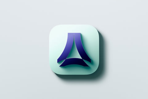 3D App Icon Logo Mockups - 12 Scenes