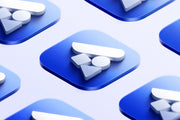 3D App Icon Logo Mockups - 12 Scenes