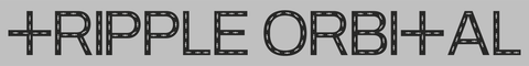 Tripple Orbital Typeface