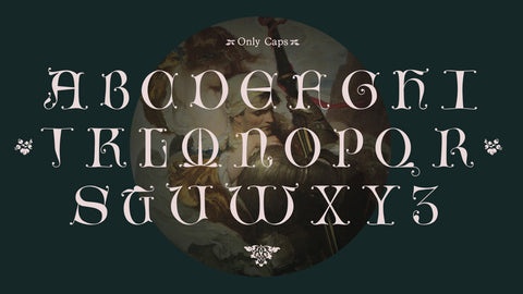 Ganarhold - Free Ornamental Serif Font