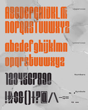 Leentank Condensed - Free Display Typeface