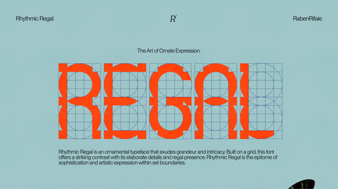 Rhythmic Regal - Free Ornate Display Typeface