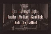 TRT Regard Condensed Display Font