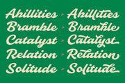 Slideback | Bold & Stylish Script