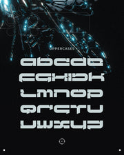 Wicqed Futuristic Typeface